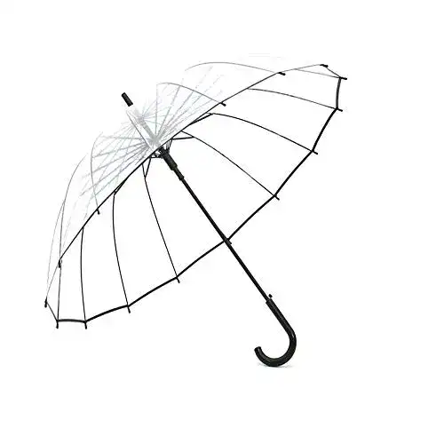 Durchsichtiger Regenschirm Lancoon Transparent