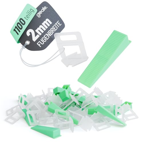 Kunststoffkeile Greate 1100-teiliges Fliesen Nivelliersystem 2mm