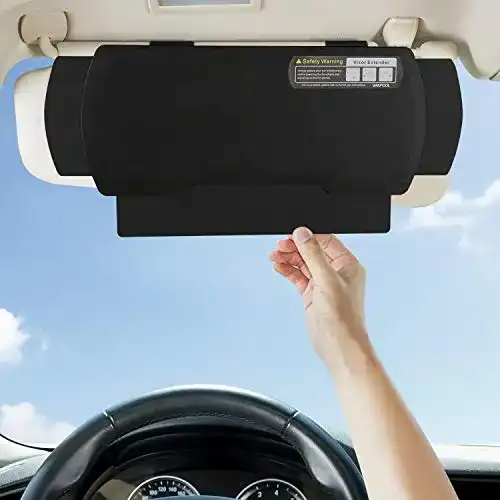 Blendschutz für Autos – Wanpool Auto-Visier Sonnenschutz Verlängerung
