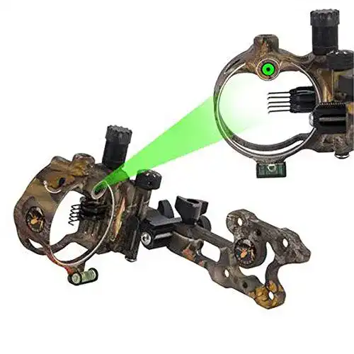Compoundbogen-Visier Sharrow mit 5 Pin oder 7 Pin