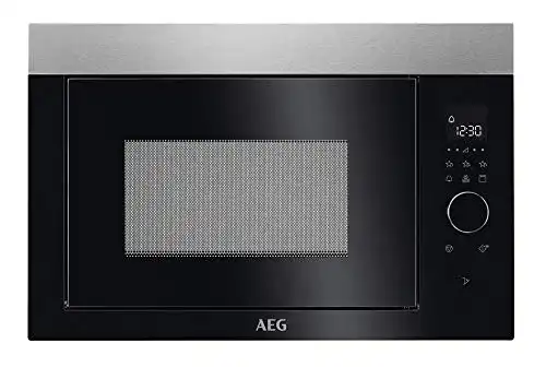 Einbau-Mikrowelle AEG MBE2657DEM mit Touch-Bedienung und Grillfunktion