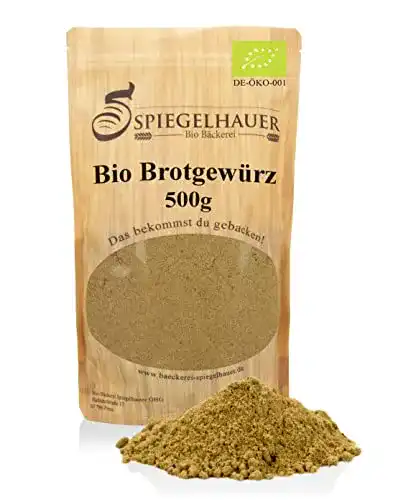 Brotgewürz Bäckerei Spiegelhauer Bio für schmackhafte Brote (500 g)