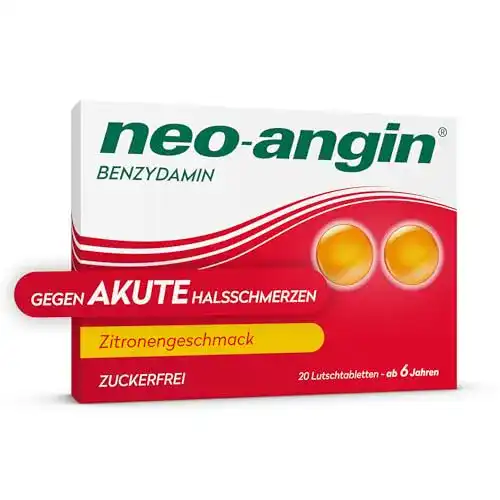 Halstabletten Neo-Angin Benzydamin zur Behandlung akuter Halsschmerzen