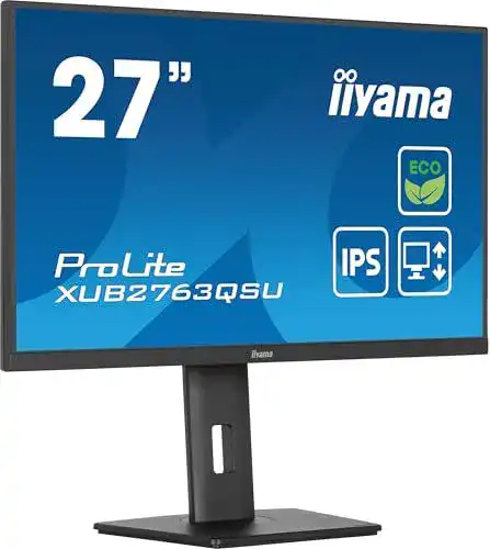 Iiyama Prolite XUB2763QSU-B1 27 Zoll IPS Monitor mit QHD Auflösung
