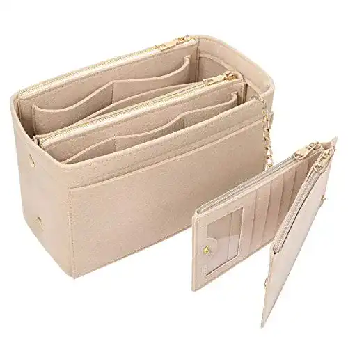 Handtaschen-Organizer Yoillione Filz für optimale Tascheorganisation