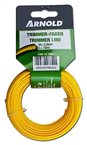 Mähfaden Arnold Trimmerfaden, rund, 2,0 mm x 15 m