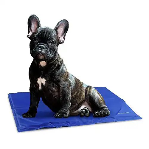 Kühlmatte für Hunde und Katzen von Navaris – Selbstkühlende Matte 40x50cm