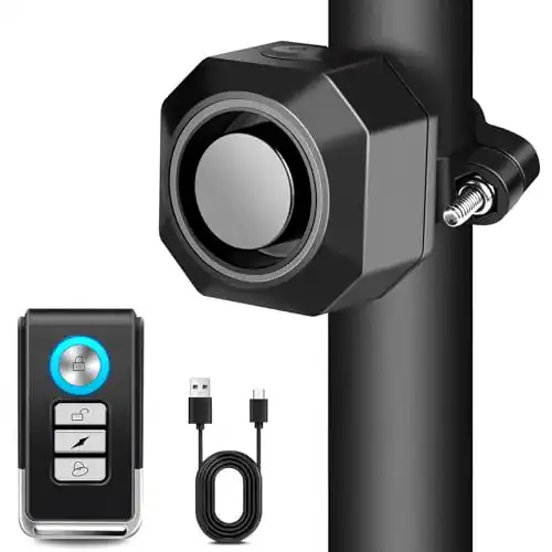 Fahrrad Diebstahlschutz Cruxer Alarmanlage mit USB Wiederaufladbar