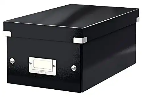 Schuhkarton Leitz Click & Store Aufbewahrungsbox in Schwarz