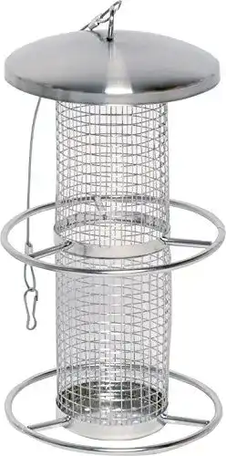 Vogelfutterspender dobar 10041 – Vogelfuttersäule aus Metall