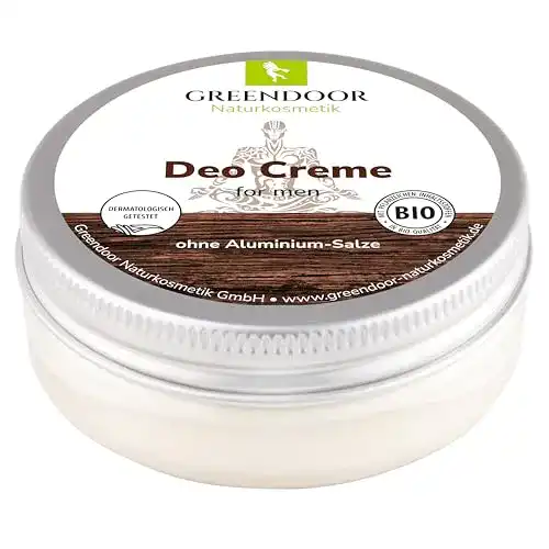 Deocreme Greendoor für Männer 50ml – Natürliche Deodorant ohne Aluminium