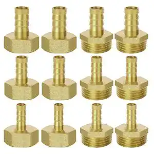 Schlauchkupplung Gzhaizhuan 12 Stück 1/2 Zoll Schlauchanschluss 8mm
