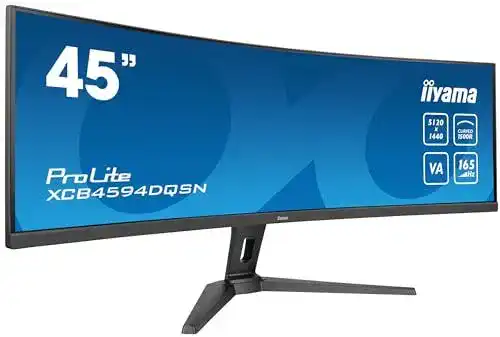 iiyama ProLite XCB4594DQSN-B1 Curved 113 cm VA Monitor 165Hz