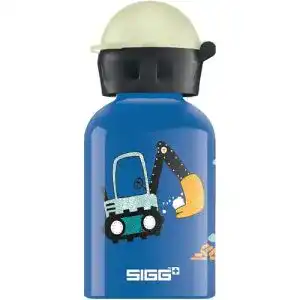 Sigg Alu Trinkflasche für Kinder – KBT Build It – 0,3L – Blau