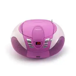 Lenco SCD-37 CD-Player für Kinder mit FM-Radio und USB-Anschluss
