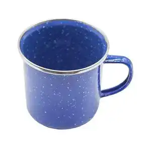 Emaille-Tasse Outdoor Saxx – Camping-Becher, unzerbrechlich, 300ml