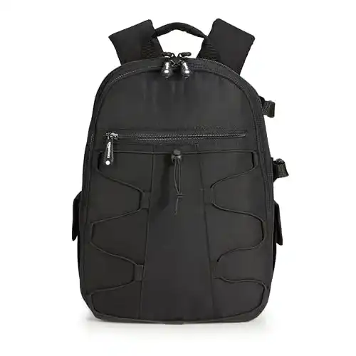 Fotorucksack von Amazon Basics für DSLR-Kameras und Zubehör