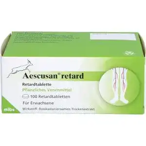 Aescusan Retardtabletten 100 Stück für die Venengesundheit