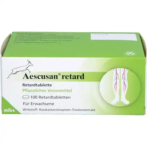 Aescusan Retardtabletten 100 Stück für die Venengesundheit