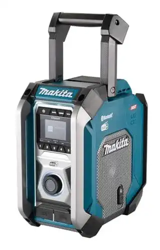 Makita Baustellenradio MR007GZ Akku-Baustellenradio in Petrol