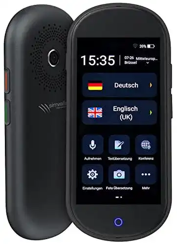 Sprachcomputer Simvalley Mobile Direktübersetzer mit Touchscreen