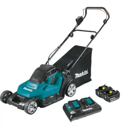Makita-Rasenmäher Makita DLM432PT2 Akku-Rasenmäher 2×18 V