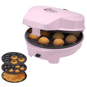 Bestron 3-in-1 Cakemaker im Retro Design mit 3 Backplatten