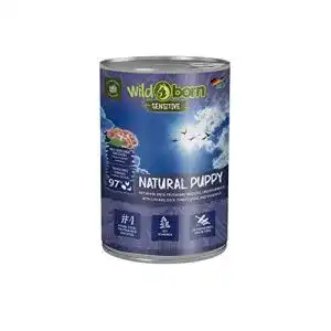 Wildborn Natural Puppy Nassfutter für Welpen 400g – 6 Dosen