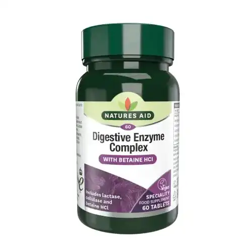 Verdauungsenzyme von Natures Aid – Verdauungsenzym-Komplex