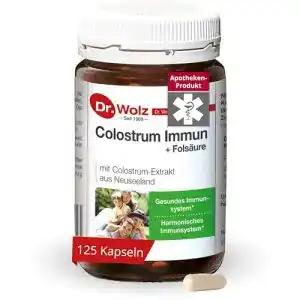 Colostrum Dr. Wolz Immun mit Neuseeländischem Colostrum, 125 Stück