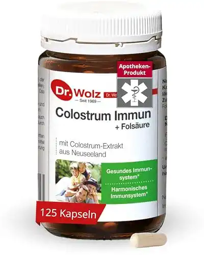 Colostrum Dr. Wolz Immun mit Neuseeländischem Colostrum, 125 Stück