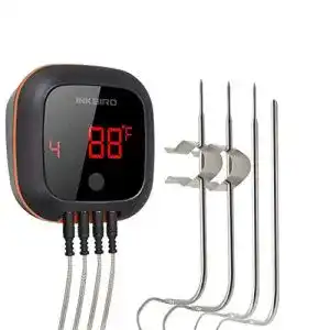 Grillthermometer Inkbird IBT-4XS mit Bluetooth für Barbecue