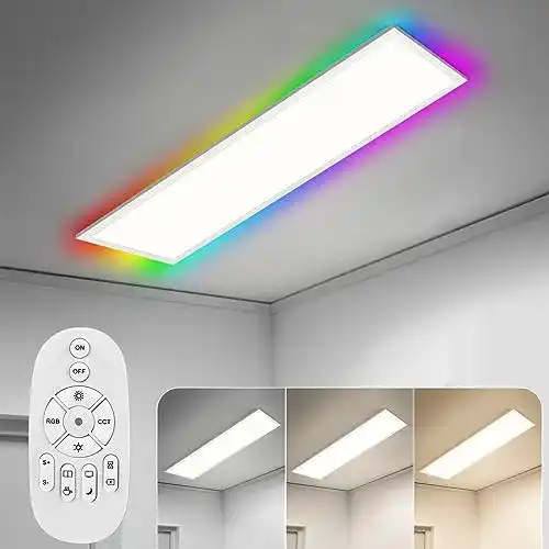 LED Deckenpanel A.T.Lums 120×30 cm für professionelle Beleuchtung