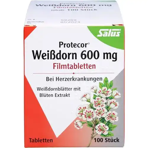 Weißdornpräparate von Salus Pharma GmbH – Protecor Weißdorn 600 mg