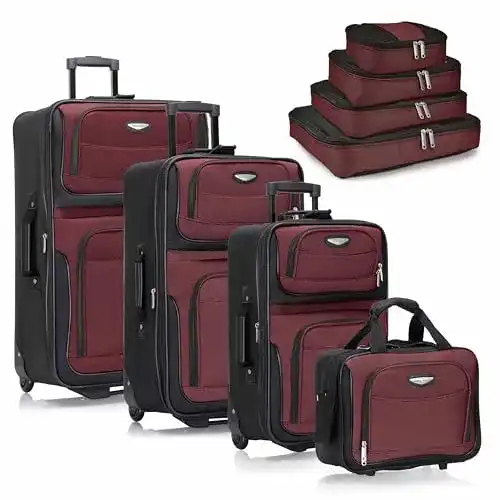 Kofferset Weichschale Travel Select Amsterdam mit Erweiterungsfunktion