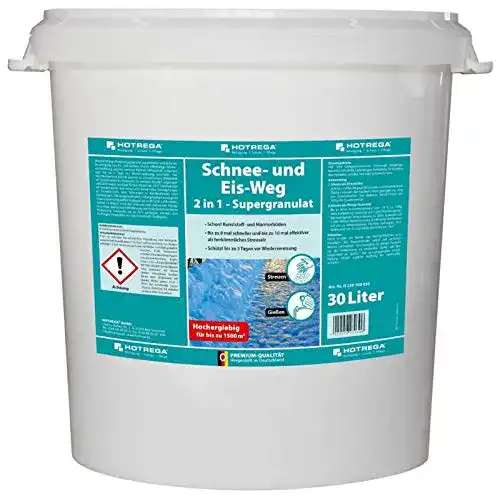 Auftaugranulat Hotrega 30 Liter für Schnee- und Eisbeseitigung