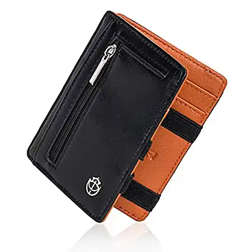 Magic Wallet Noah Noir mit Münzfach und RFID Schutz