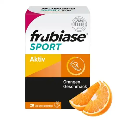 Multivitamin-Brausetabletten frubiase SPORT Orange für Sportler