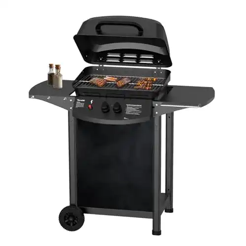 Gasgrill bis 150 Euro mit 2 Brennern für Balkon und Outdoor
