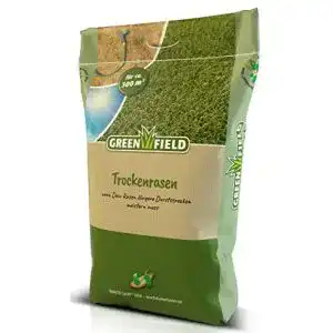Trockenrasen Greenfield Rasen Samen Mantelsaat Vital 10 kg