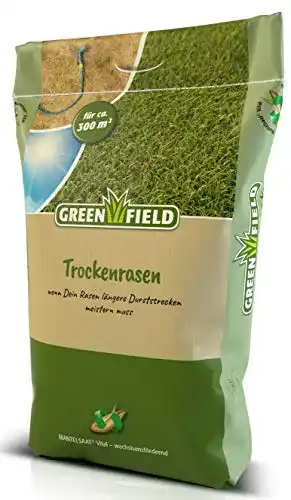 Trockenrasen Greenfield Rasen Samen Mantelsaat Vital 10 kg