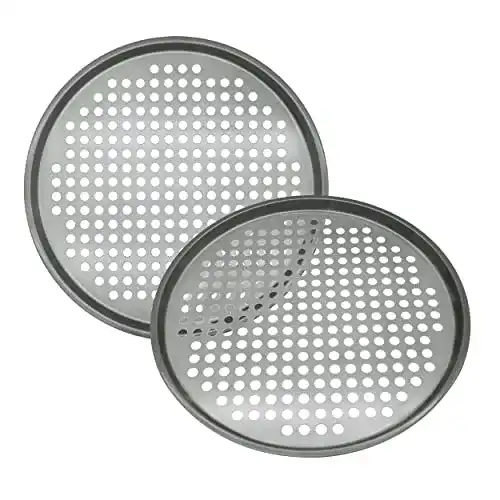 Pizzablech Maxi Nature 2er-Set für gleichmäßige Wärmeverteilung