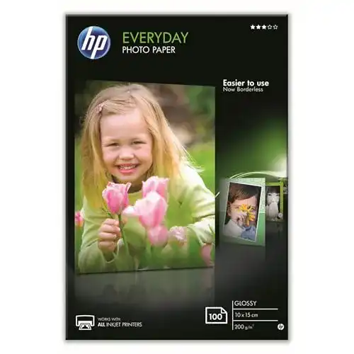 Fotopapier 10×15 HP Everyday, glänzend, 200 g/m2, 100 Blatt