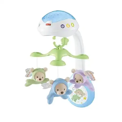 Baby-Mobile Fisher-Price CDN41 3-in-1 mit Plüschbärchen