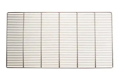 Edelstahl Grillrost 82 x 43 cm für Grillgeräte