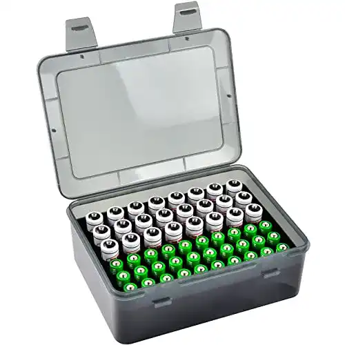 Batterie Aufbewahrungsbox für 54 AAA AA Batterien