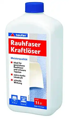 Tapetenablöser Baufan Rauhfaser-Kraftlöser 1l für Rauhfaser und Tapeten