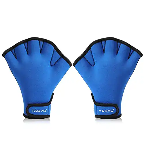 TAGVO Aquatic Schwimmhandschuhe für Techniktraining im Wasser