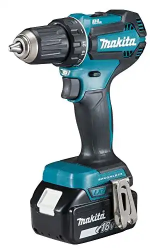 Makita DDF485RTJ Akku-Bohrschrauber mit bürstenlosem Motor