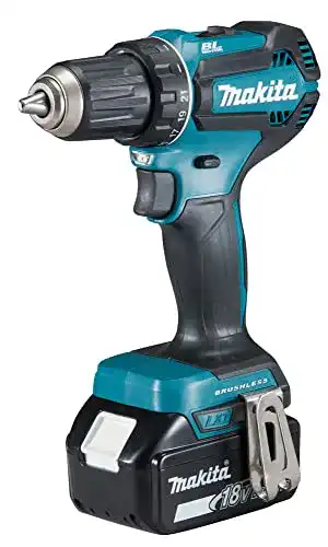 Makita DDF485RTJ Akku-Bohrschrauber mit bürstenlosem Motor